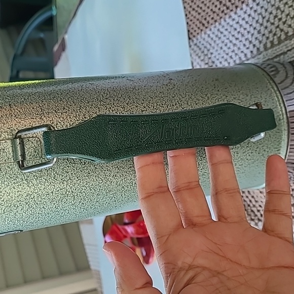 Stanley Vintage Aladdin Insulated Steel Thermos‎ Bottle Green Quart 950 mL USA - Picture 5 of 12